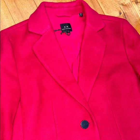 Armani NWT Stunning Long Wool blend Trench Coat - Picture 4 of 14